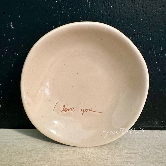 Hearth & Hand Magnolia I Love You Stoneware Trinket Dish - Picture 4 of 6